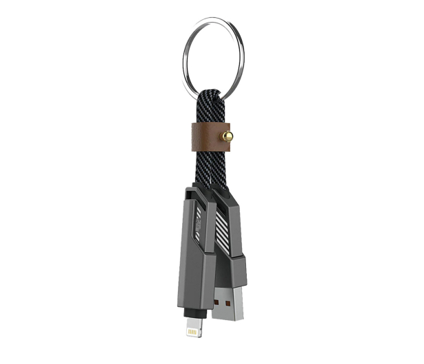 4smarts ComboCord Flat 240W USB/USB-C/Lightning 1.5m + brelok - 1535853 - zdjęcie 4
